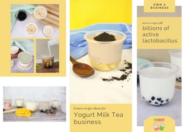 Yogurt Milk Tea Recipe