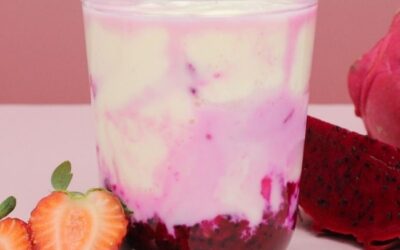 Dragon berry Yogurt Smoothie