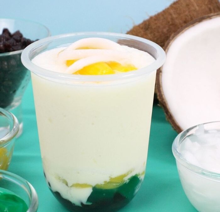 Healthy Halo Halo Yogurt